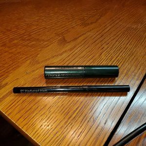 Clinique High Impact Mascara 01 Black  & Hi Impact Custom Black Kajal Eyeliner